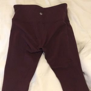 Lululemon wonder under leggings size 4